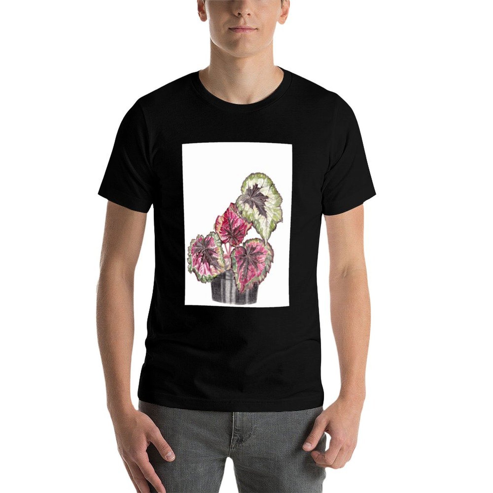 เสื้อยืดลายเบโกเนีย เร็กซ์ เสื - Begonia Rex บทวิจารณ์และราคา