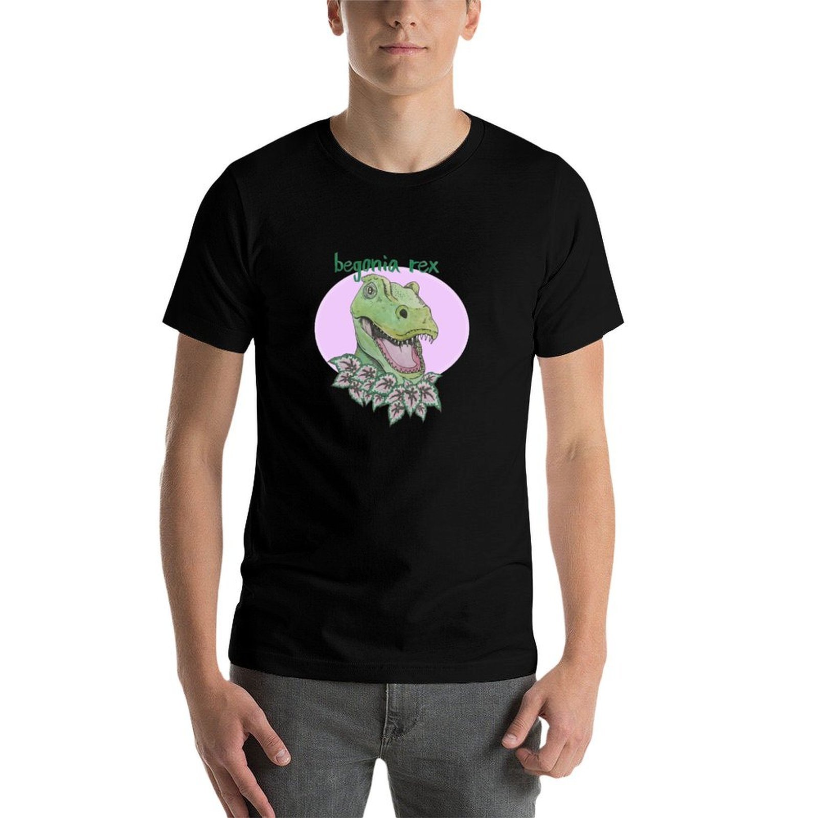 เสื้อยืดลายทีเร็กซ์เบโกเนีย (ส - Begonia Rex บทวิจารณ์และราคา