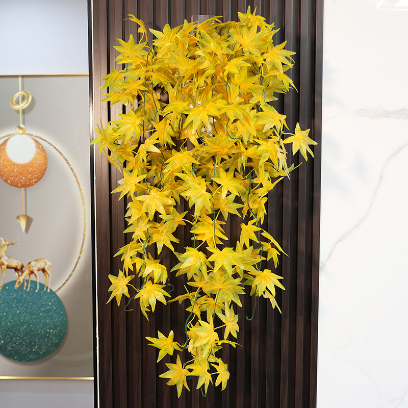 ผนังใบเมเปิ้ล 5 ง่ามประดิษฐ์ - - Dracaena Marginata บทวิจารณ์และราคา